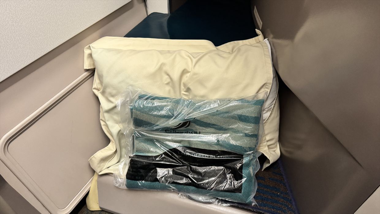 【フライトの様子】UL553 コロンボ～フランクフルト Jul25 A330-300型機 ビジネスクラス