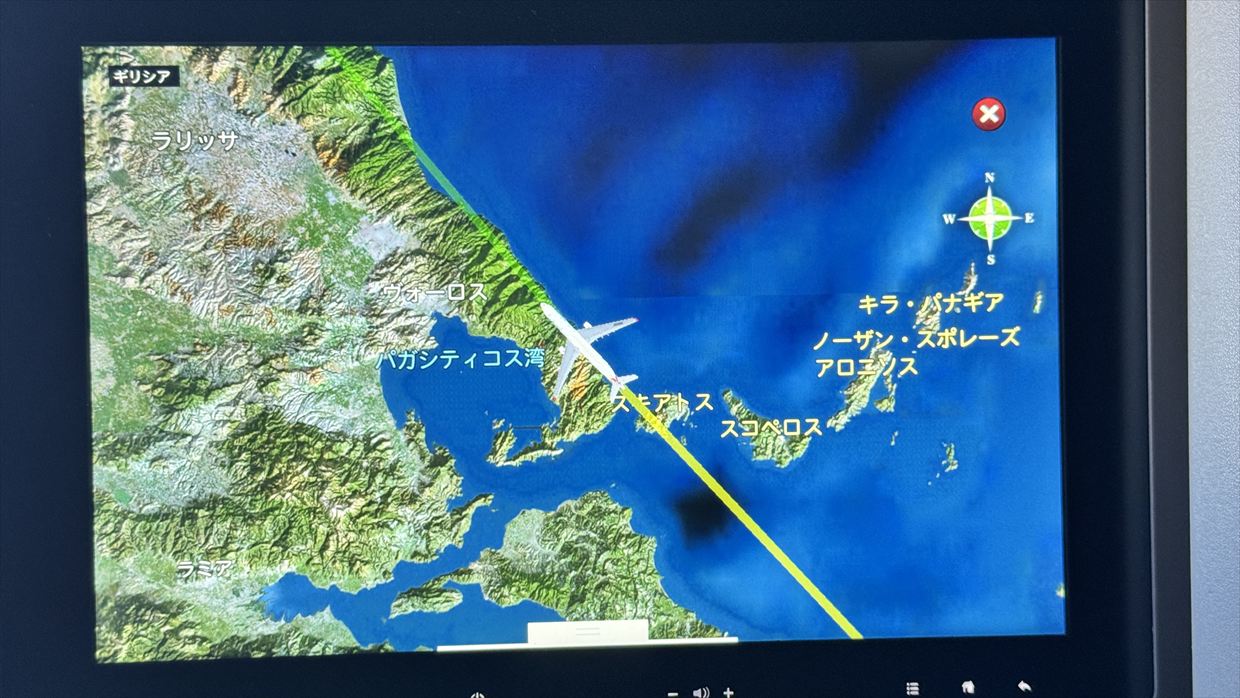 【フライトの様子】UL553 コロンボ～フランクフルト Jul25 A330-300型機 ビジネスクラス