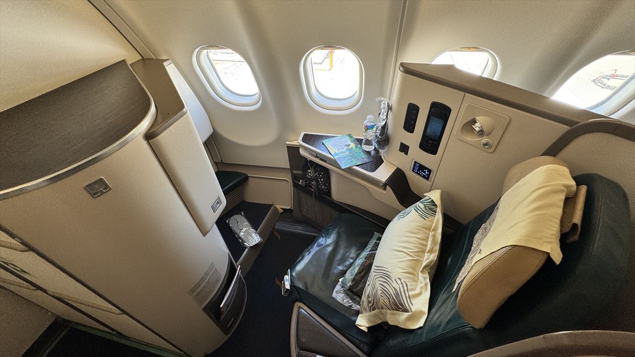 【フライトの様子】UL554 フランクフルト~コロンボ Jul25 A330-300型機 ビジネスクラス