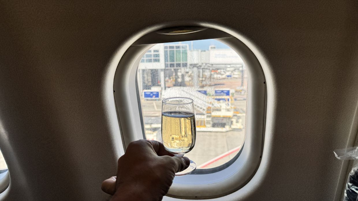 【フライトの様子】UL554 フランクフルト~コロンボ Jul25 A330-300型機 ビジネスクラス