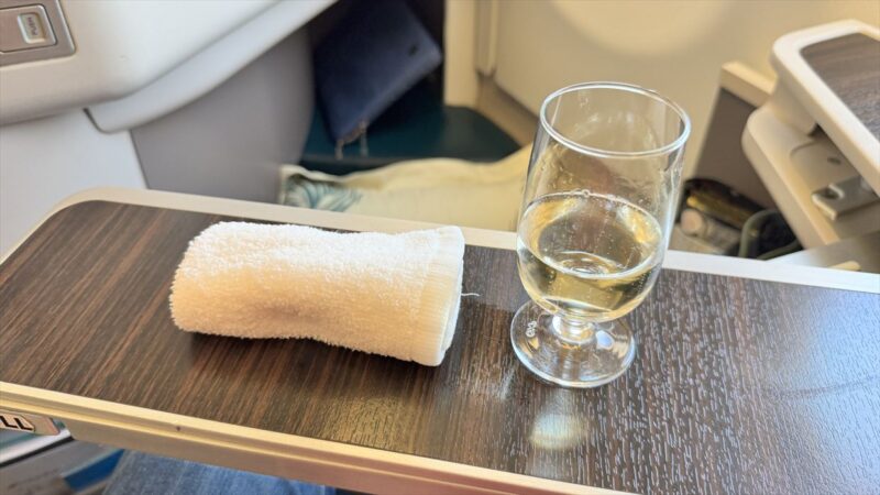 【フライトの様子】UL554 フランクフルト~コロンボ Jul25 A330-300型機 ビジネスクラス