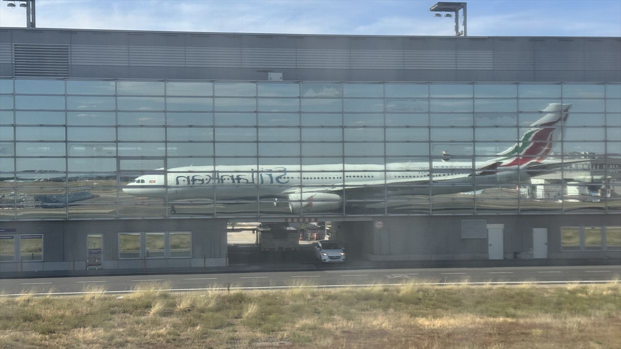 【フライトの様子】UL554 フランクフルト~コロンボ Jul25 A330-300型機 ビジネスクラス