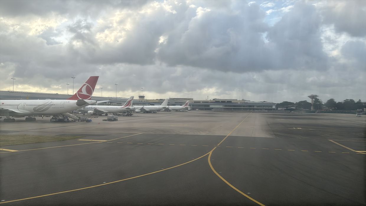 【フライトの様子】UL554 フランクフルト~コロンボ Jul25 A330-300型機 ビジネスクラス