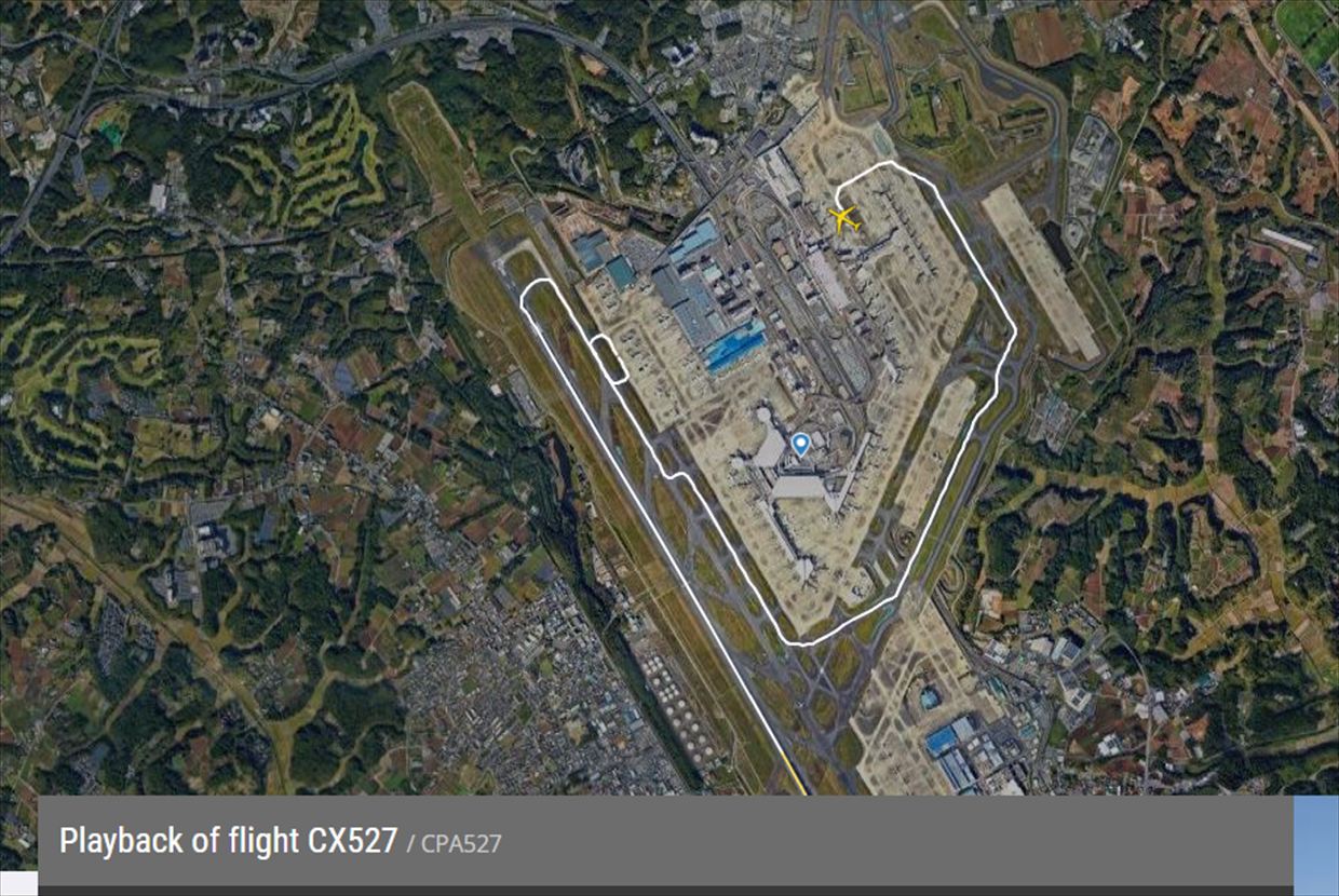 【フライトの様子】CX527 成田~香港 Sep25 A350-900 ビジネスクラス 出発3時間の遅延。