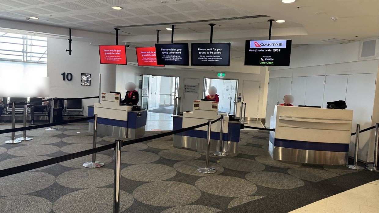 【フライトの様子】QF33 シドニー~パース Nov25 B787-900 ビジネスクラス