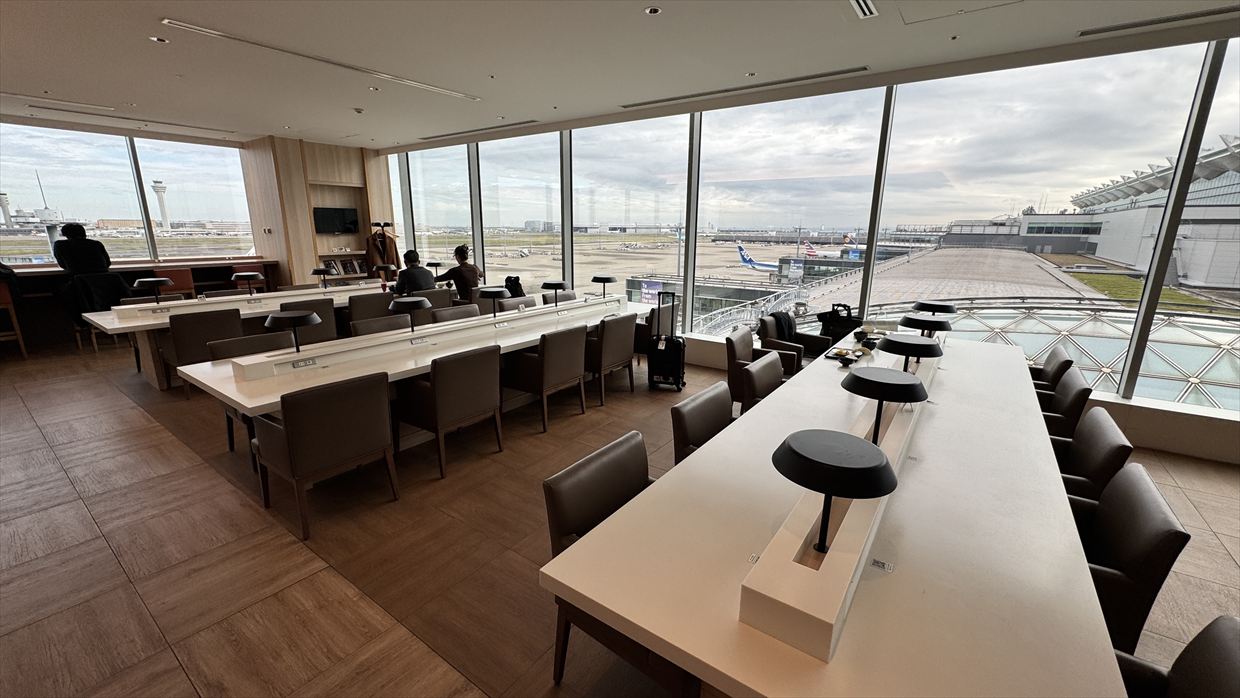 【ラウンジレポ】羽田空港 ターミナル3 JALサクララウンジ SKY VIEW 25年11月　
