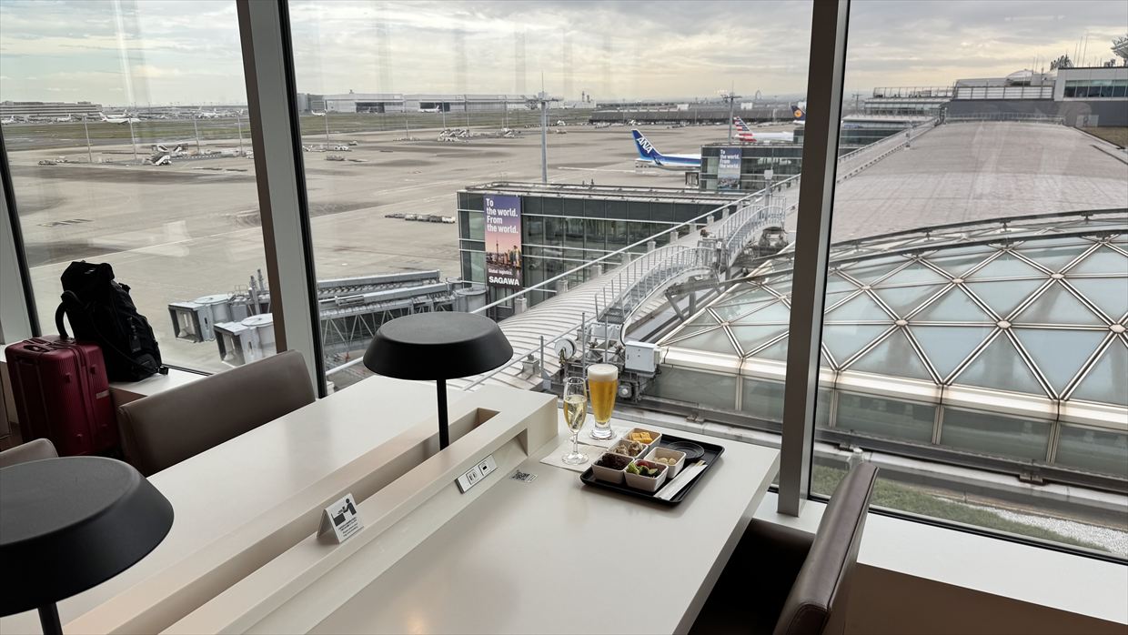 【ラウンジレポ】羽田空港 ターミナル3 JALサクララウンジ SKY VIEW 25年11月　