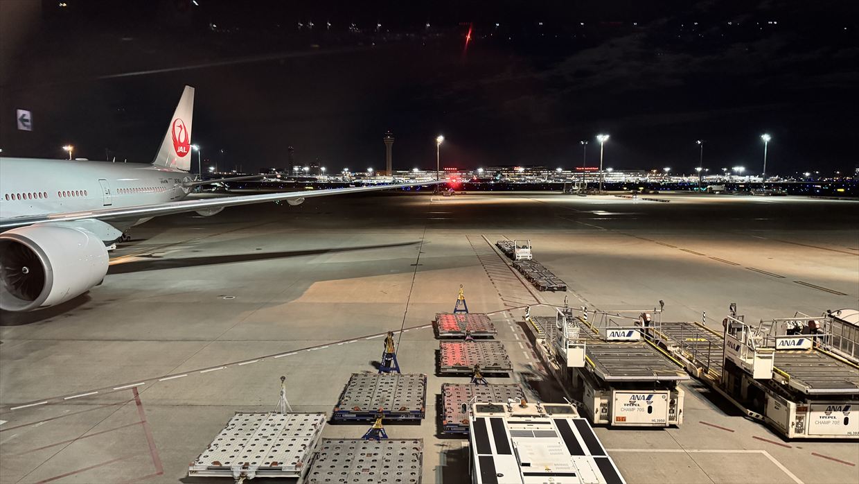 【フライトの様子】JL51 羽田～シドニー Nov25 B777-300ER ビジネスクラス・Sky SuiteⅠ