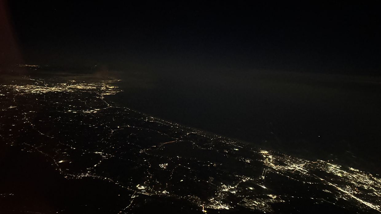 あ【フライトの様子】JL51 羽田～シドニー Nov25 B777-300ER ビジネスクラス・Sky Suiteあ