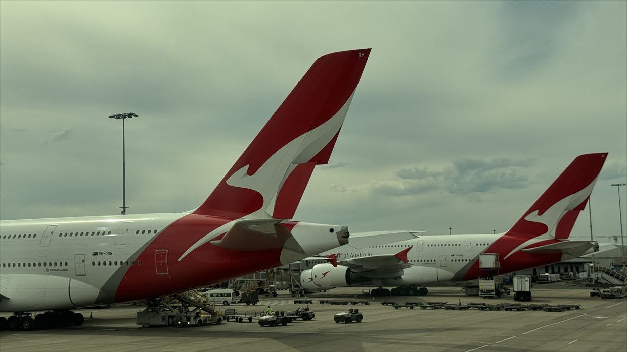 【フライトの様子】QF33 シドニー~パース Nov25 B787-900 ビジネスクラス