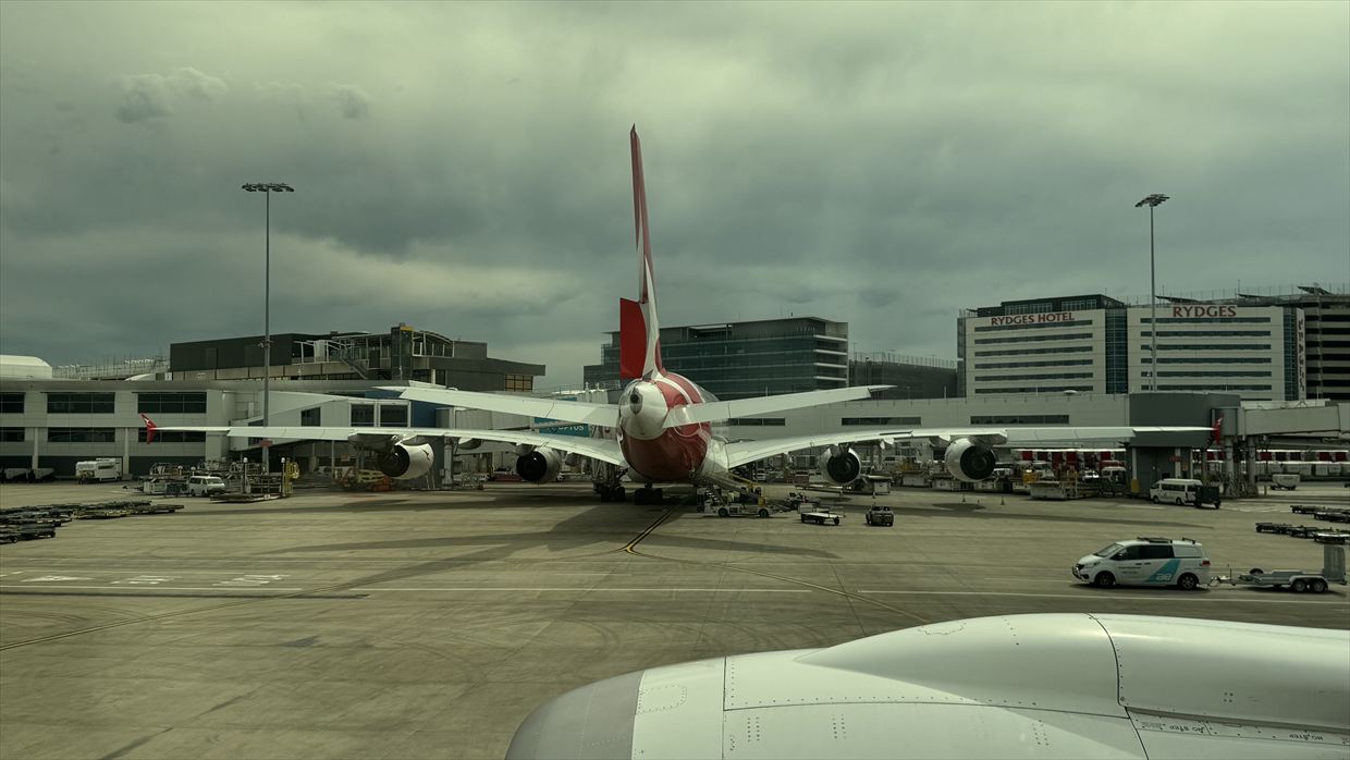 【フライトの様子】QF33 シドニー~パース Nov25 B787-900 ビジネスクラス