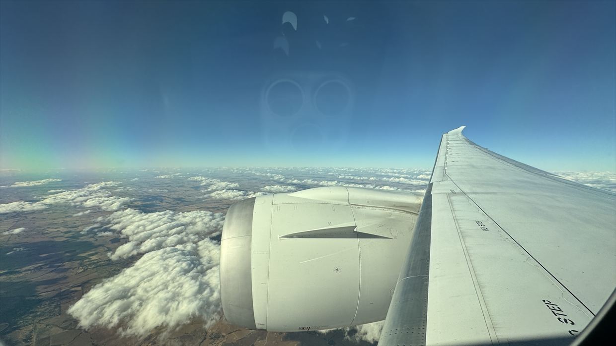 【フライトの様子】QF33 シドニー~パース Nov25 B787-900 ビジネスクラス